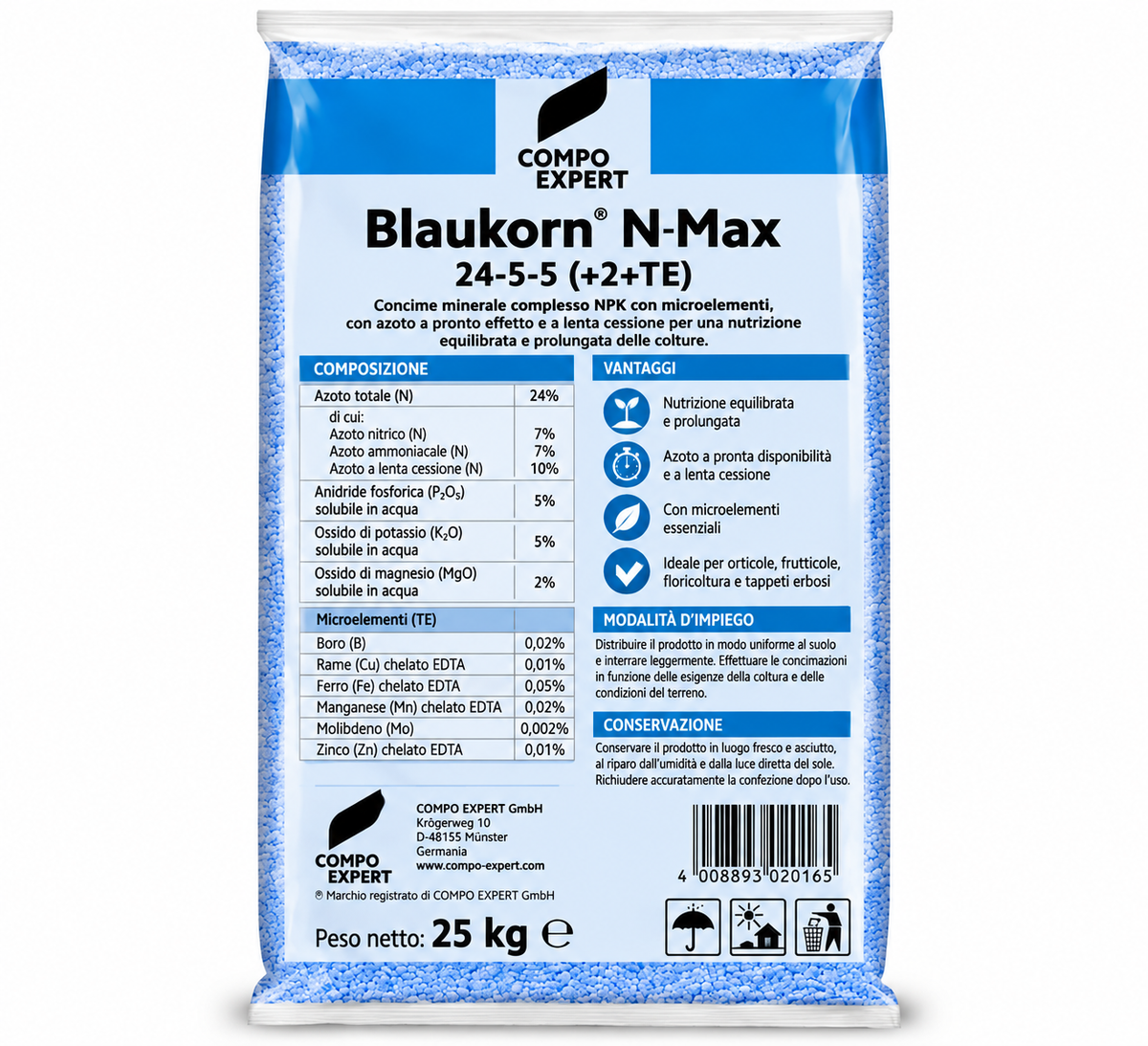 BLAUKORN N-MAX 25.KG