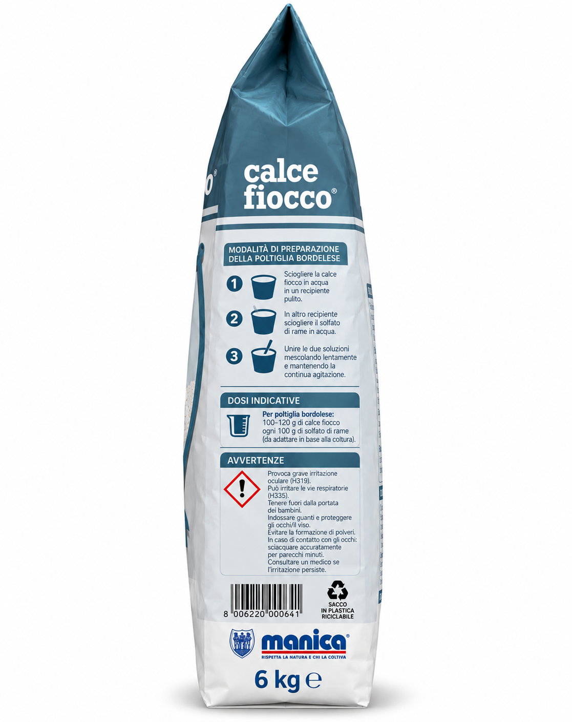 CALCE FIOCCO 6KG