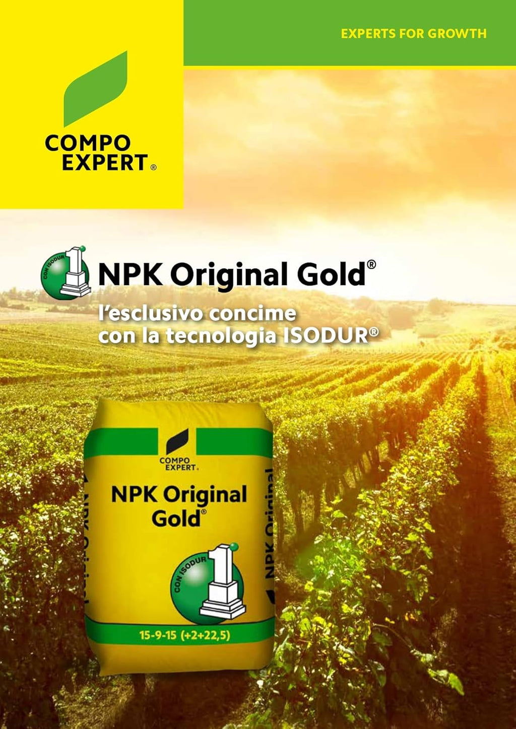 NPK ORIGINAL GOLD 15-9-15(+2+20) KG25