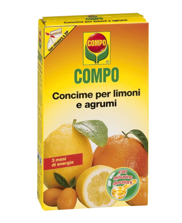 COMPO CONCIME LIMONI E AGRUMI 500.GR