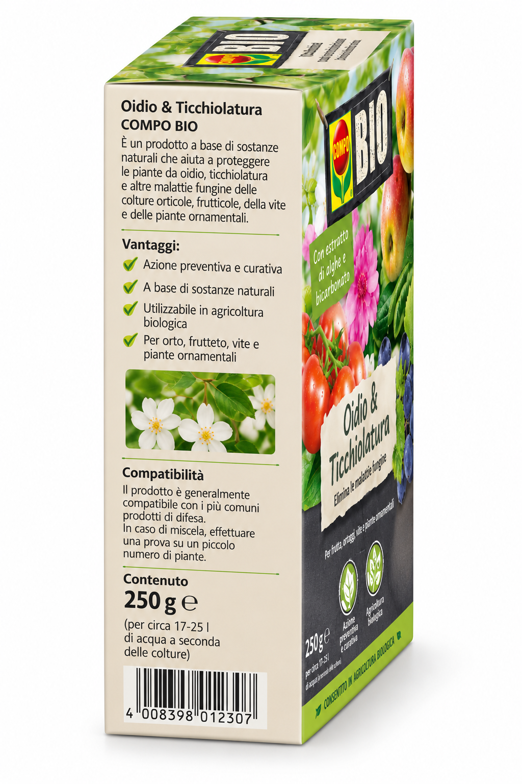 OIDIO E TICCHIOLATURA 250GR