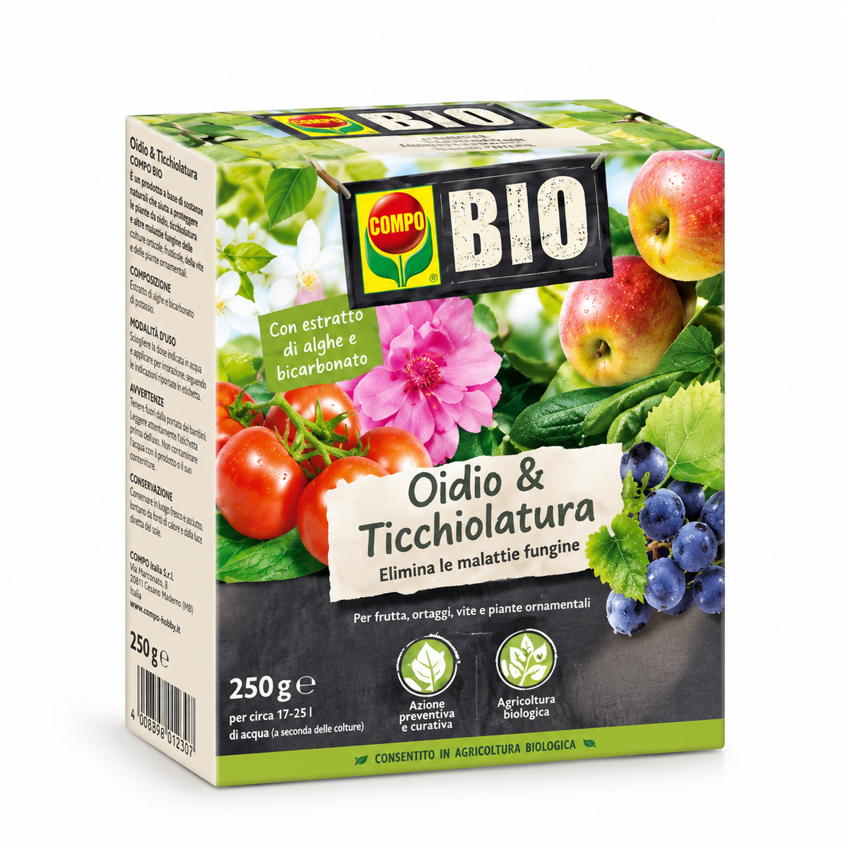OIDIO E TICCHIOLATURA 250GR