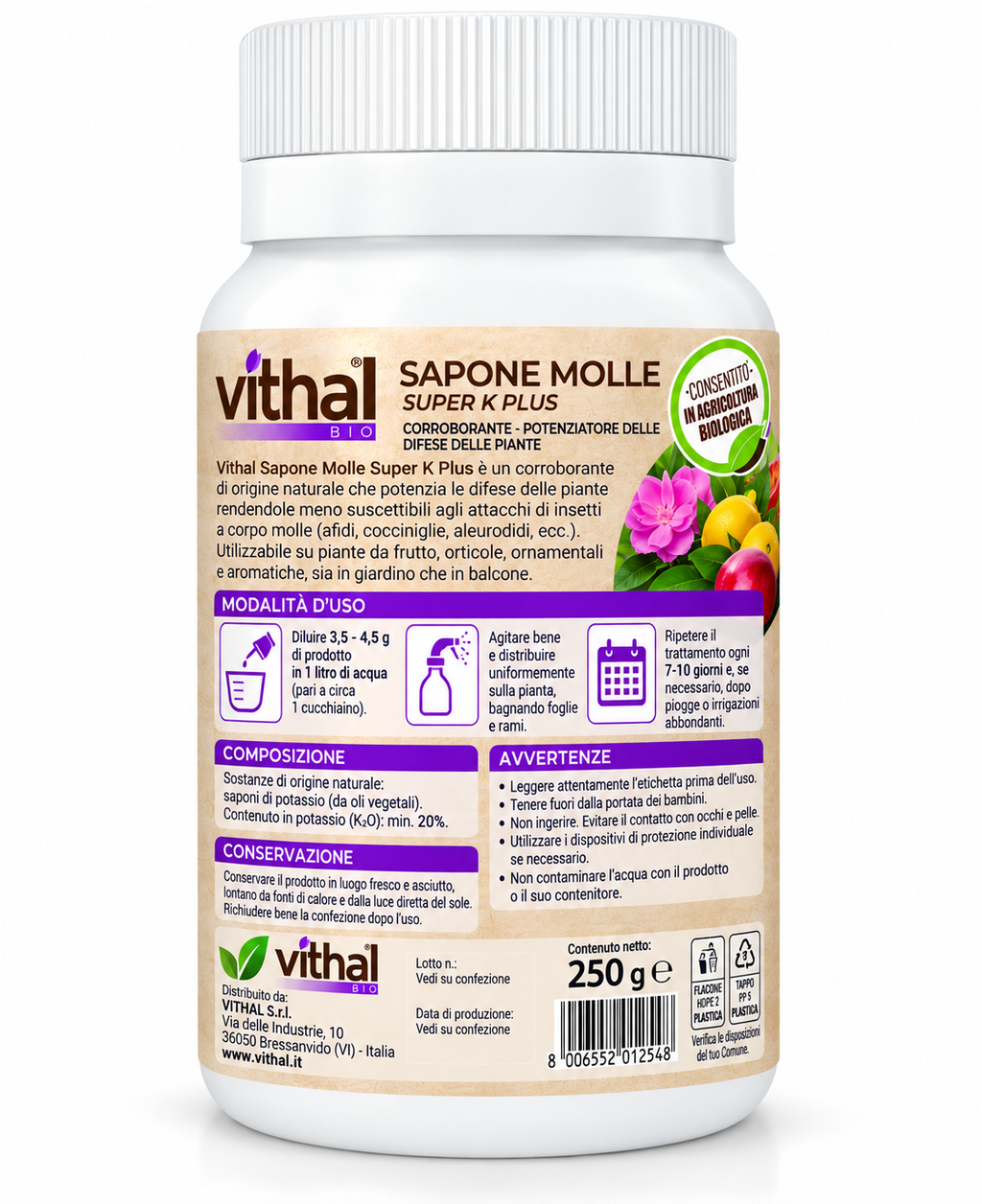 SAPONE MOLLE 250G