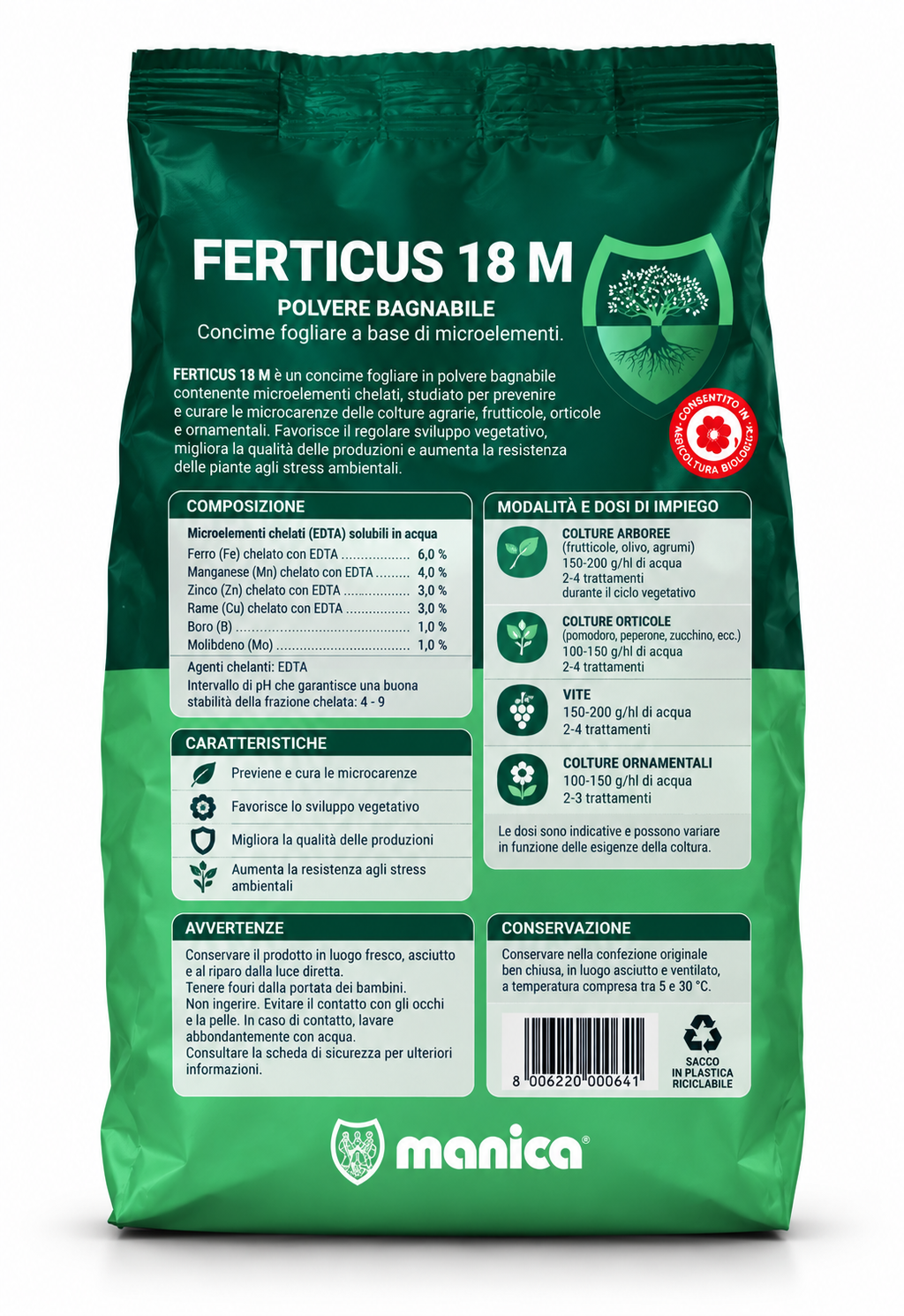 FERTICUS 18M 1.KG