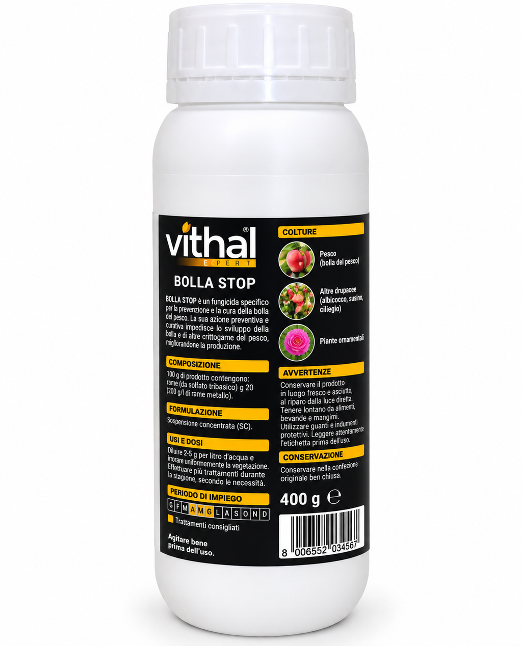 VITHAL BOLLA STOP 400ML