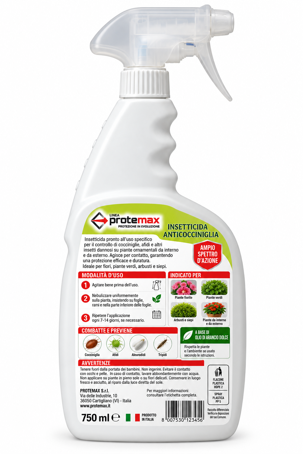 PROTEMAX INSETTICIDA ANTICOCCINIGLIA 500ML