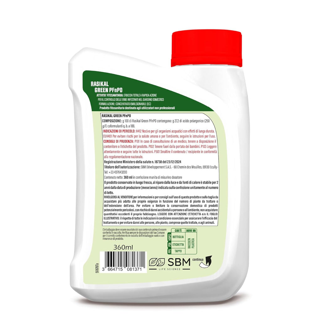 RASIKAL GREEN ERBICIDA TOTALE ML.360