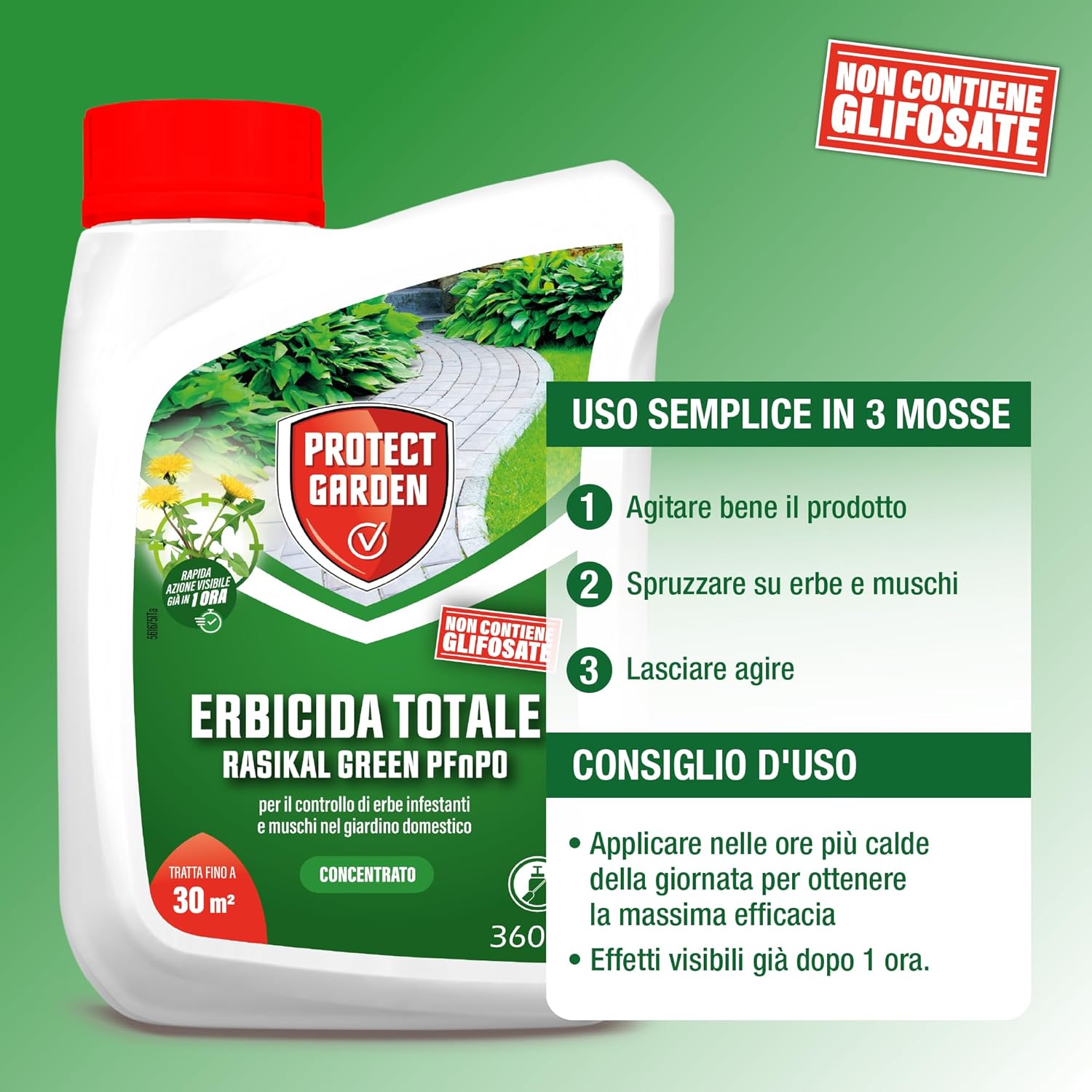 RASIKAL GREEN ERBICIDA TOTALE ML.360