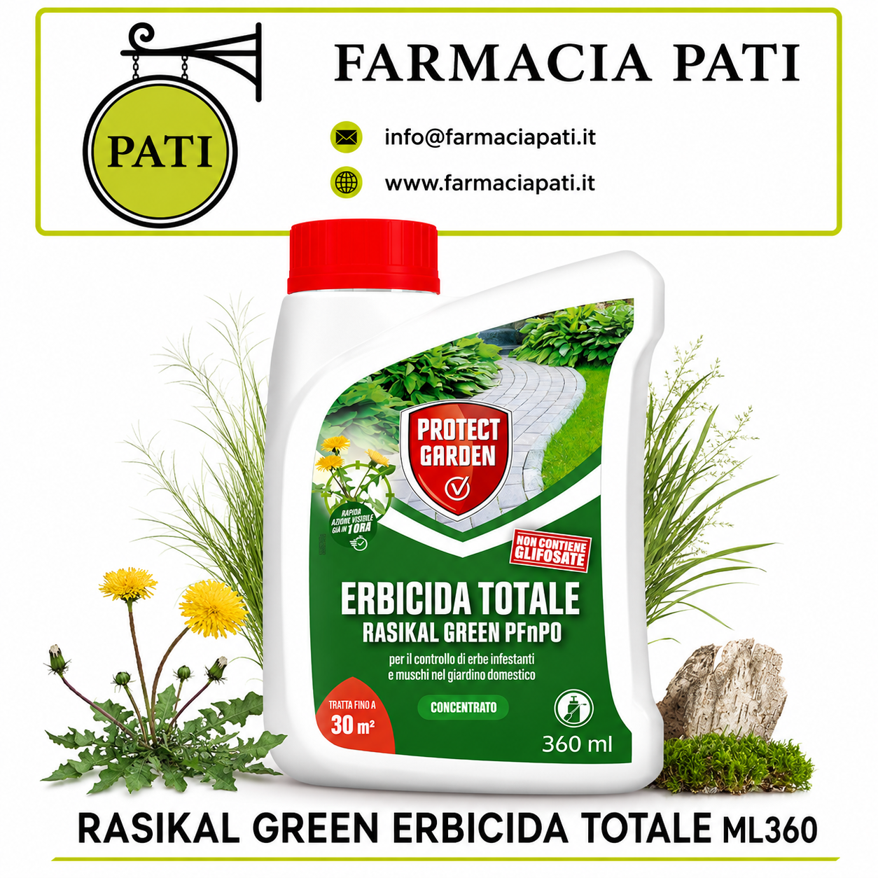 RASIKAL GREEN ERBICIDA TOTALE ML.360