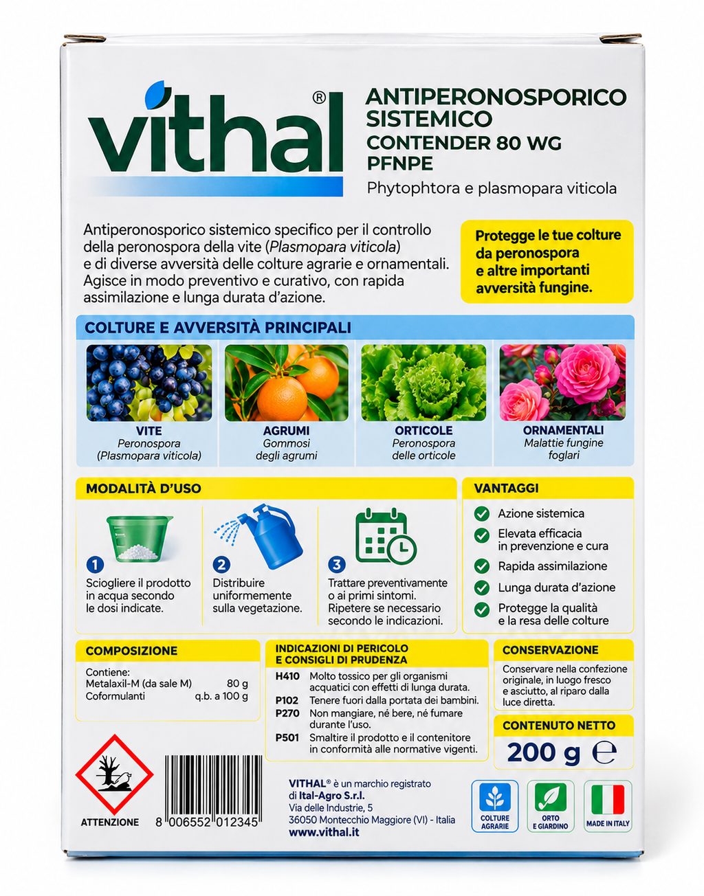 VITHAL CONTENDER 80WG GR.200