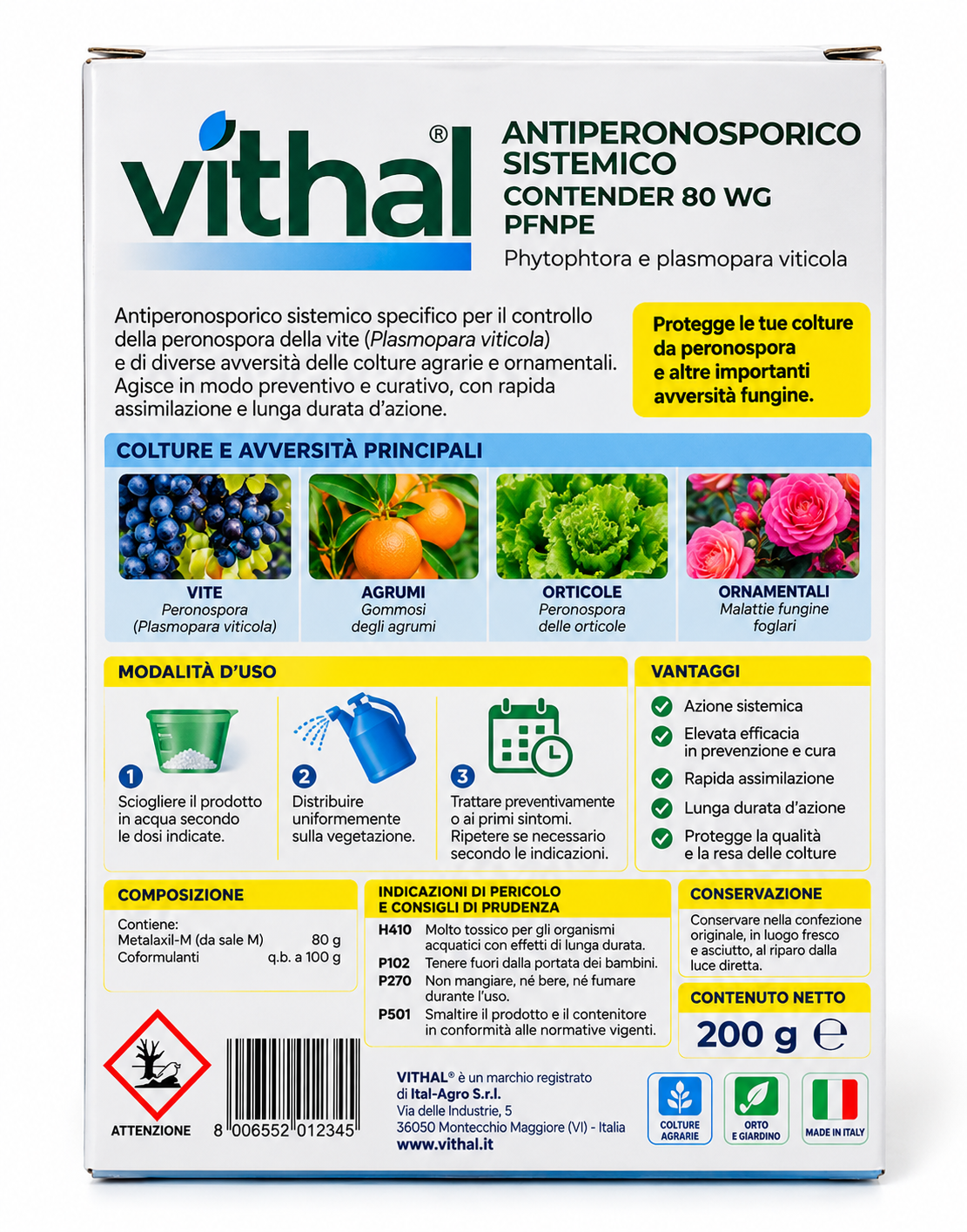 VITHAL CONTENDER 80WG GR.200