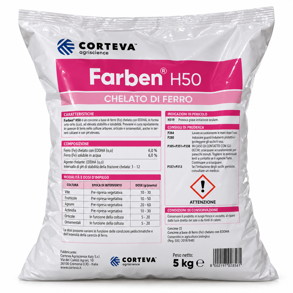 FARBEN H50 5.KG