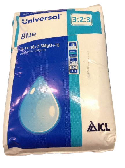 ICL UNIVERSOL BLUE 18-11-18(+2.5MgO+TE) KG25