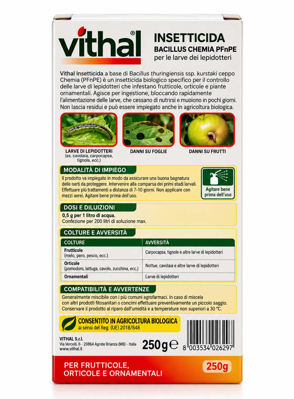 VITHAL BACILLUS 250GR