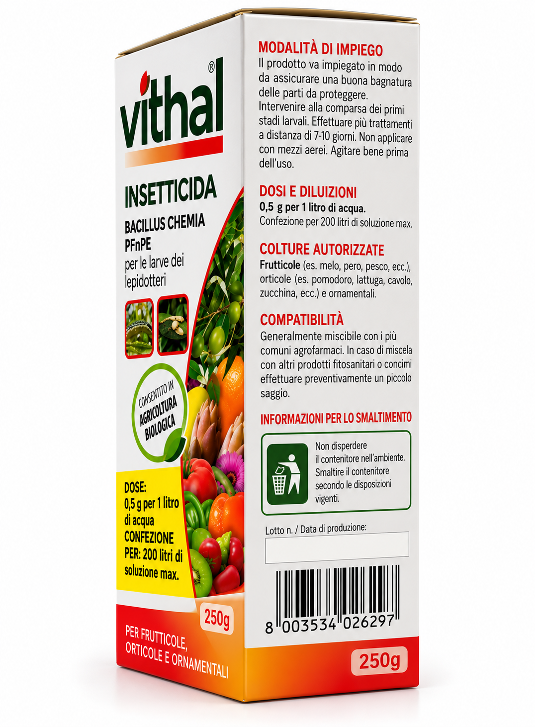 VITHAL BACILLUS 250GR