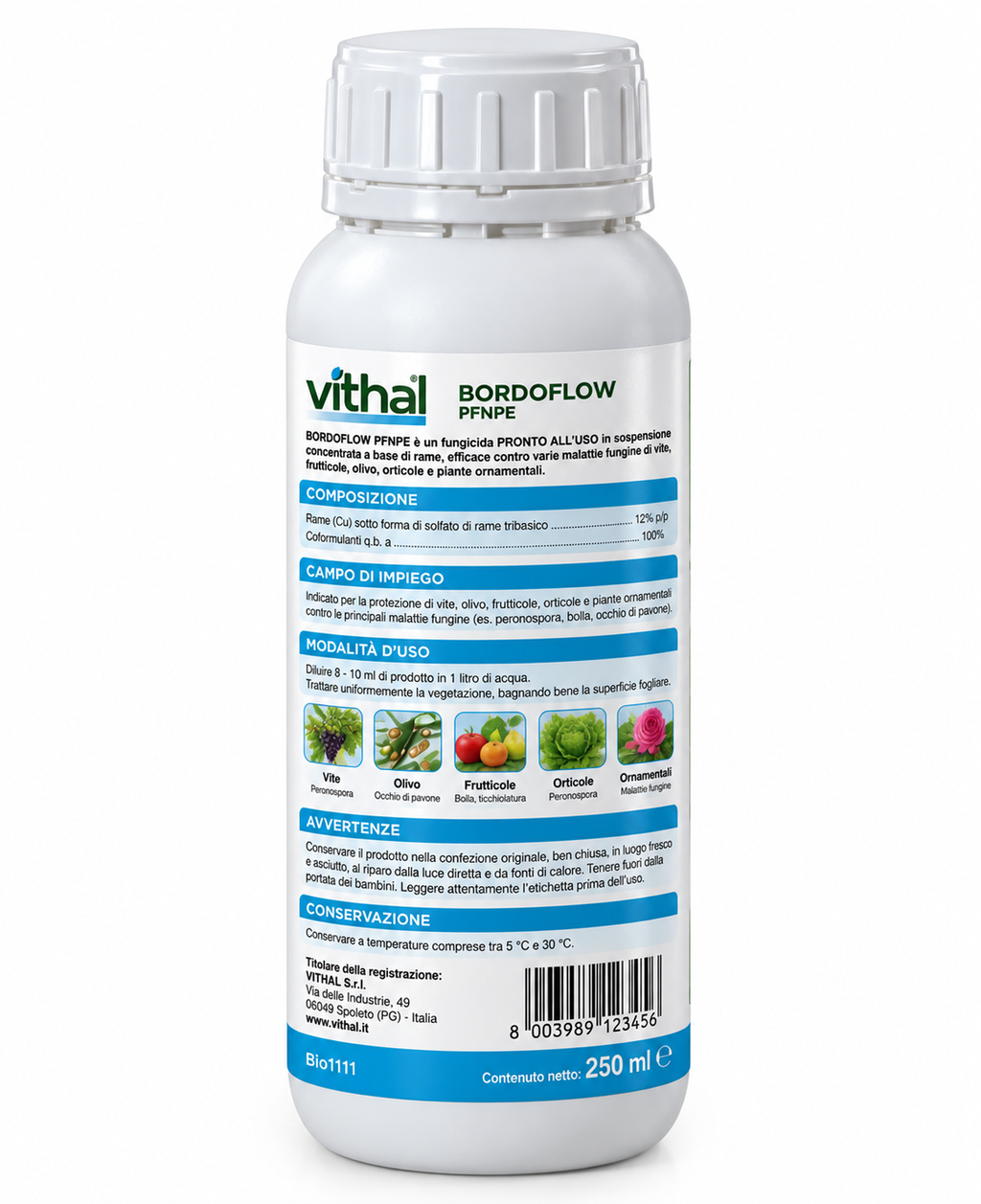 VITHAL BORDOFLOW 800ML