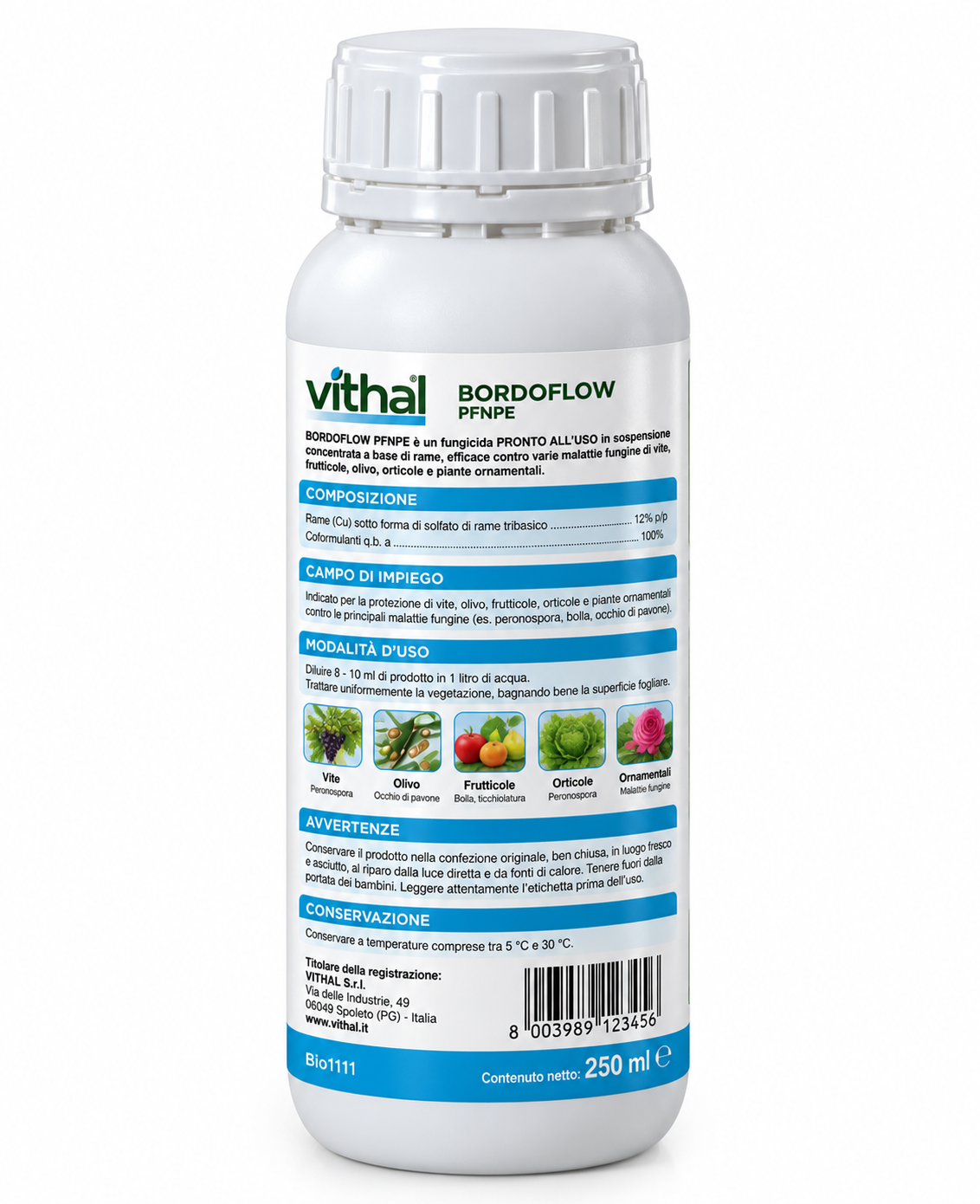 VITHAL BORDOFLOW 800ML