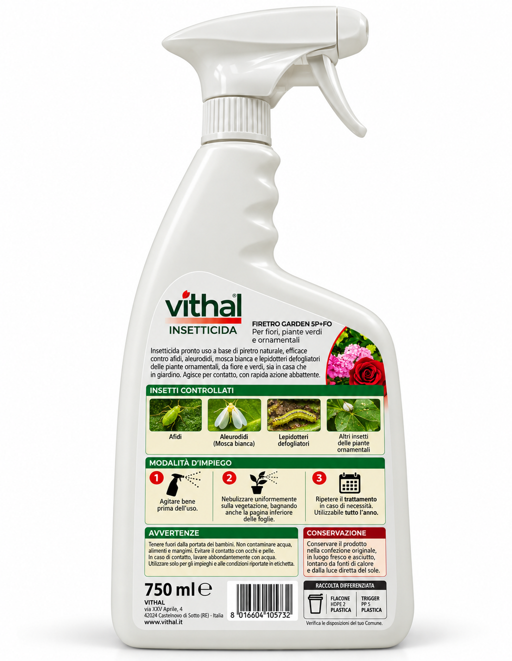 VITHAL PIRETRO 750ML