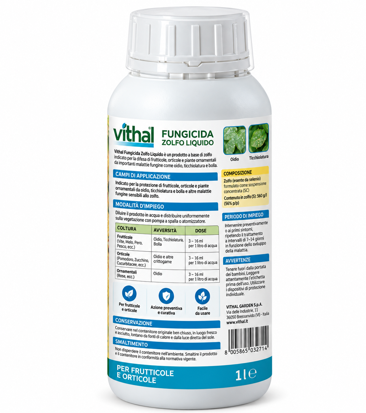 VITHAL ZOLFO LIQUIDO 1LT